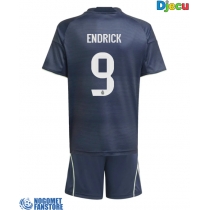 Real Madrid Endrick #9 Gostujuci Dres za djecu 2025-26 Kratak Rukav (+ Kratke hlače)
